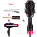 4 In 1 Hot Air Brush Styler Volumizer Hair Straightener Brush with comb Manufactory